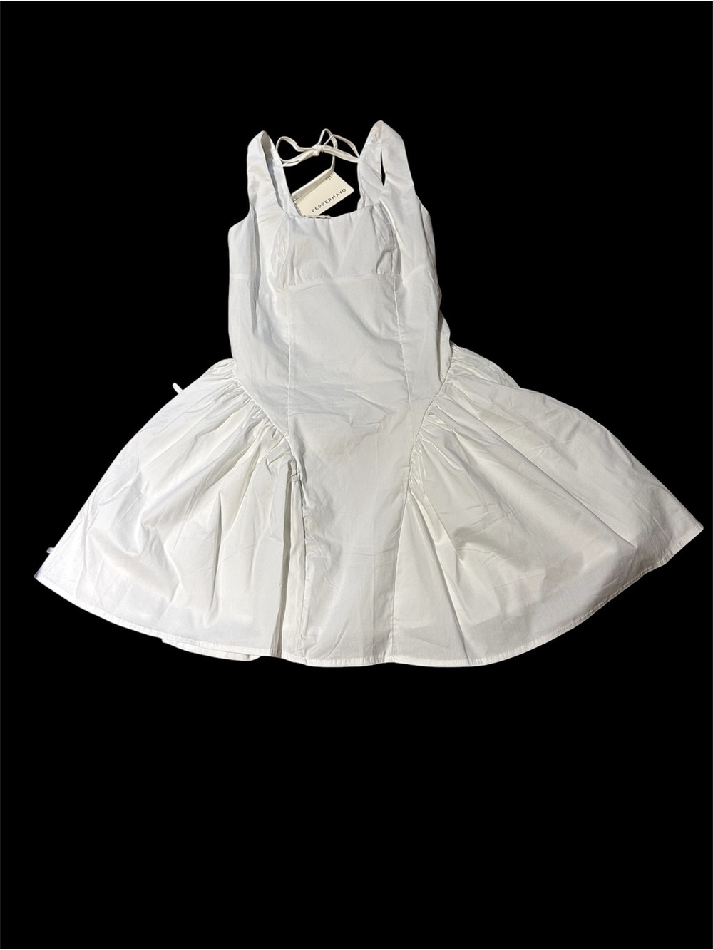 Peppermayo White Graduation Sassy Soirée Corset Mini Dress